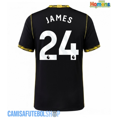 Camisa de time de futebol Chelsea Reece James #24 Replicas 2º Equipamento 2026-27 Manga Curta